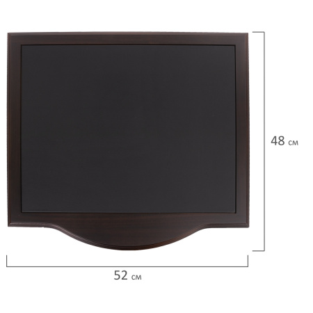 Набор настольный GALANT из мрамора, 7 предметов, зеленый мрамор/отделка красное дерево, 231485 - Настольные наборы и аксессуары из мрамора