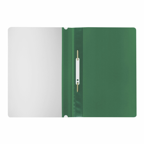 Скоросшиватель пластиковый STAFF, А4, 100/120 мкм, зеленый, 225728 - Папки-скоросшиватели мягкие