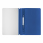 Скоросшиватель пластиковый STAFF, А4, 100/120 мкм, синий, 225730 - Папки-скоросшиватели мягкие