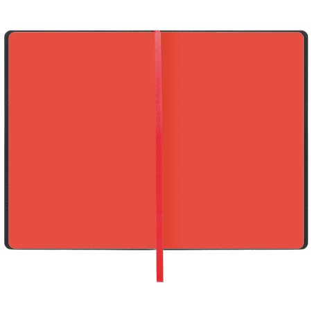 Блокнот А5 (148x218 мм), BRAUBERG "Metropolis Mix", под кожу, 80 л., в точку, черный, 113314 - Бизнес-блокноты и бизнес-тетради