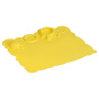 Коврик для творчества Мульти-Пульти силиконовый, желтый, 415*370мм - Коврики