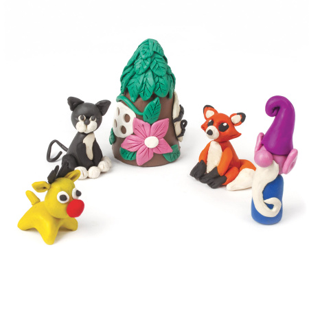 Пластилин классический BRAUBERG "АКАДЕМИЯ", 12 цветов, 240 г, со стеком, картонная упаковка, 103256 - Пластилин