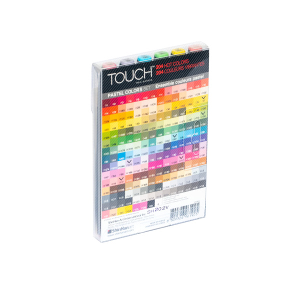 Набор маркеров  TOUCH TWIN Main Colors  6цв. основные цвета - Скетчмаркеры в наборах