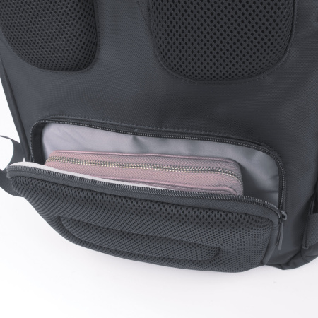 Рюкзак для школы и офиса BRAUBERG "Patrol", 20 л, размер 47х30х13 см, ткань, черный, 224444 - Рюкзаки с отделением для ноутбука