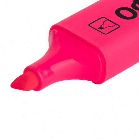 Текстовыделитель ОФИСМАГ, РОЗОВЫЙ, линия 1-5 мм, 151205 - Текстовыделители