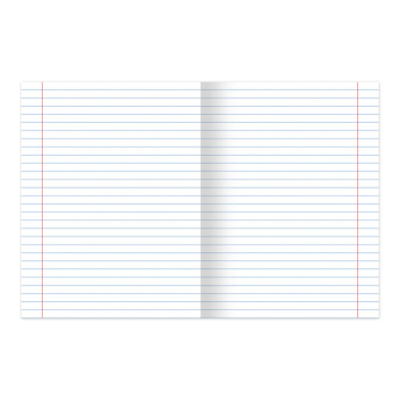 Тетрадь 12 л. BRAUBERG "ЭКО", линия, обложка плотная мелованная бумага, ПАСТЕЛЬНАЯ С УГОЛКОМ, 104507 - Тетради 12-24 листов