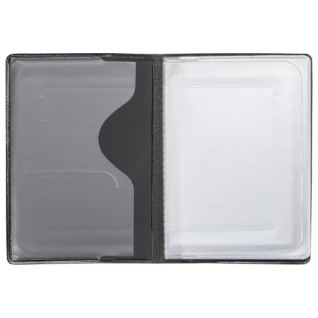 Обложка для автодокументов STAFF, полиуретан под кожу, "АВТОДОКУМЕНТЫ", черная, 237597 - Обложки для автодокументов и бумажники водителя