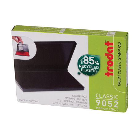 Штемпельная подушка TRODAT, 110x70 мм, синяя, 9052c - Подушки штемпельные настольные