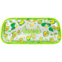 Пенал-косметичка BRAUBERG LUCENT на молнии, прозрачный, "Avocado", 21х5х9 см, 270054 - Пеналы мягкие