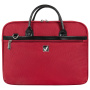 Сумка-портфель BRAUBERG с отделением для ноутбука 15,6", "Dialog", 3 кармана, красная, 40х30х7 см, 240462 - Сумки деловые с отделением для ноутбука и планшета