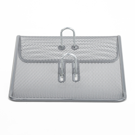 Подставка для календаря большая BRAUBERG "Germanium", металлическая, 57х200х200 мм, серебристая, 231973 - Подставки для календаря