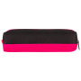 Пенал-косметичка BRAUBERG, мягкий, "Black&Bright", черно-розовый, 21х5х5 см, 229006 - Пеналы мягкие