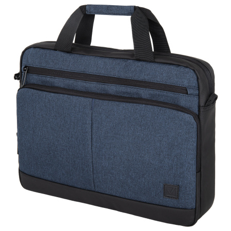 Сумка-портфель BRAUBERG "Forward" с отделением для ноутбука 15,6", темно-синяя, 29х40х9 см, 270833 - Сумки деловые с отделением для ноутбука и планшета