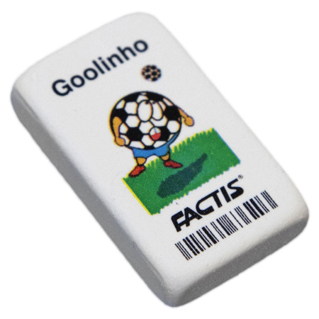 Ластик FACTIS Goolinho (Испания), 40х24х10 мм, белый, прямоугольный, CNF36F - Ластики классические