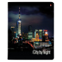 Тетрадь А5 48 л. АЛЬТ скоба, клетка, глянцевый лак, "Ночные города" (5 видов), 7-48-727 - Тетради 40-48 листов