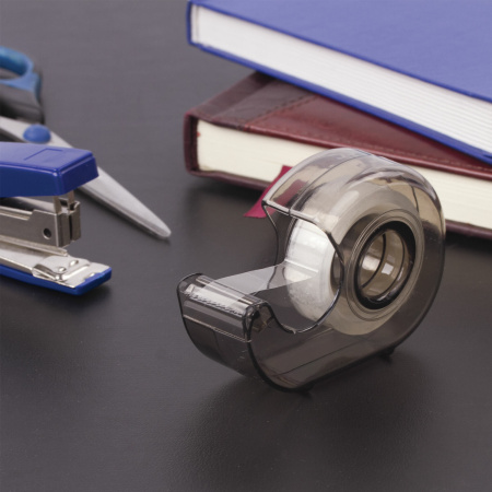 Клейкая лента 12 мм х 10 м в диспенсере, BRAUBERG, 227263 - Клейкие ленты канцелярские