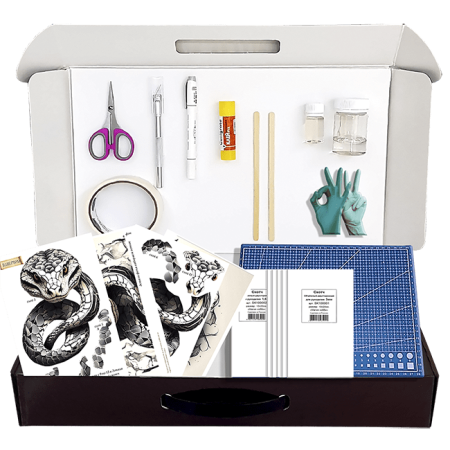 Набор папертоль “Змей” - Папертоль