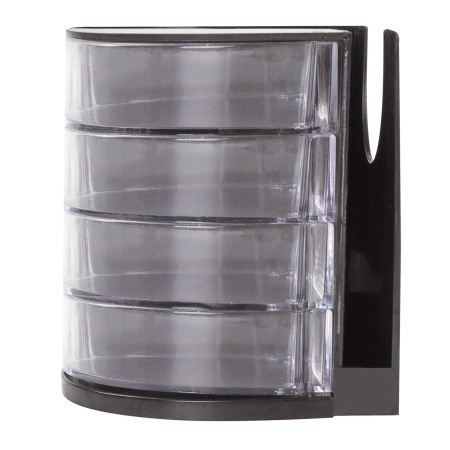 Канцелярский набор STAFF "Веер", 13 предметов, в форме веера, невращающаяся конструкция, 230744 - Наборы офисные пластиковые с наполнением