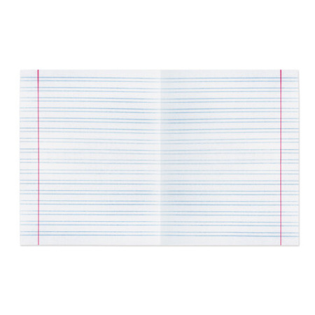 Тетрадь ЗЕЛЁНАЯ обложка 12 л., узкая линия с полями, офсет, "Маяк", 1 шт, Т5012Т2ЗЕЛ3Г - Тетради 12-24 листов