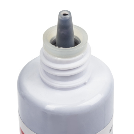 Краска штемпельная BRAUBERG PROFESSIONAL, clear stamp, черная, 30 мл, на водной основе, 227983 - Штемпельная краска