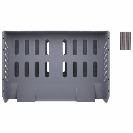 Лотки горизонтальные для бумаг, КОМПЛЕКТ 3 шт., 335х232х246 мм, серый, BRAUBERG FILE, 238108, ЛТ560 - Лотки горизонтальные (поддоны)