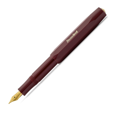 Ручка перьевая KAWECO CLASSIC Sport EF 0.5мм бордовый корпус