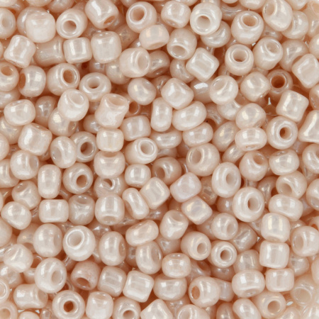 Бисер "Zlatka" 11/0, бежевый №0962, 5 уп по 10 гр