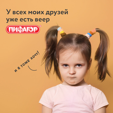 Веер-касса (слоги) ПИФАГОР, 227391 - Веера-кассы