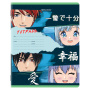 Тетради 18 л. КОМПЛЕКТ 10 шт. BRAUBERG, клетка, обложка картон, "АНИМЕ", 106667 - Тетради 12-24 листов