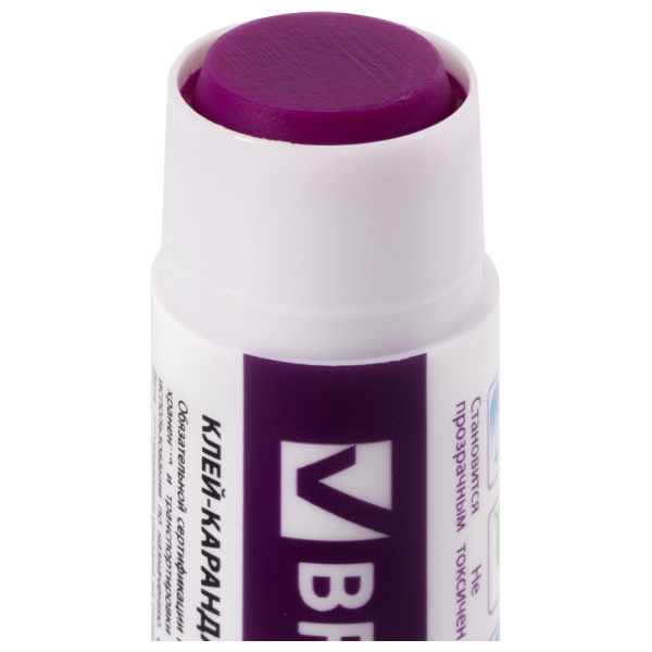 Клей-карандаш обесцвечивающийся BRAUBERG 15 г, 3 штуки на блистере, 229473 - Клей-карандаш