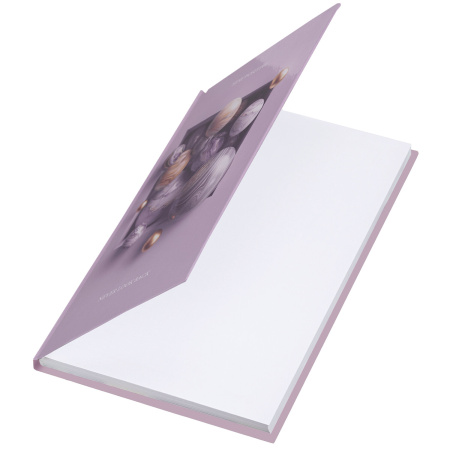 Блокнот А5 (134х206 мм), 80 л., твёрдый, клетка, STAFF, "Мрамор", 114415 - Блокноты в книжном переплете