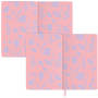 Ежедневник недатированный А5 (138х213 мм), BRAUBERG VISTA, под кожу, гибкий, 136 л., "Blossom", 112014 - Ежедневники с покрытием "под кожу и ткань"