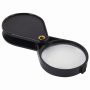 Лупа просмотровая BRAUBERG, складная, диаметр 50 мм, увеличение 6, 451798 - Лупы