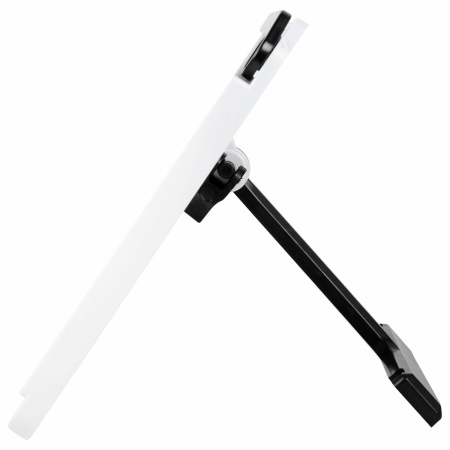 Подставка для книг и учебников BRAUBERG White, регулируемый угол наклона, прочный ABS-пластик, 238063 - Подставки для книг