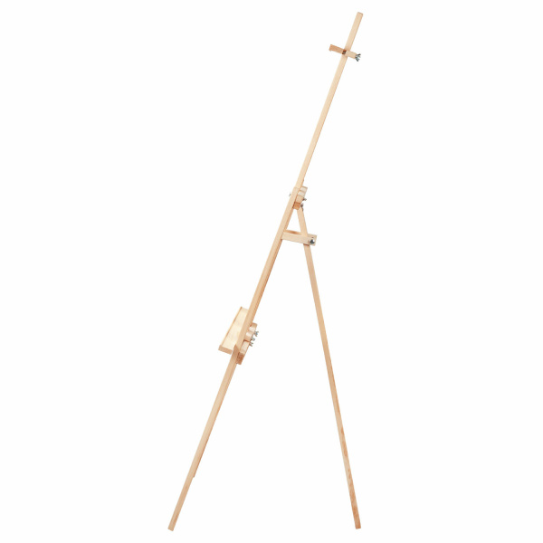 Мольберт напольный из липы "Лира", 67х162х48 см, высота холста до 100 см, BRAUBERG ART DEBUT, 192337 - Мольберты