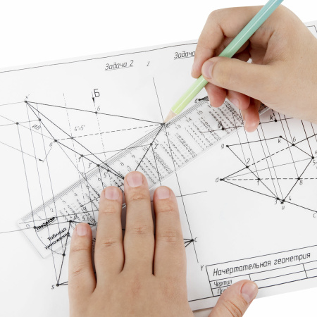Линейка пластик 20 см, ПИФАГОР, справочная, таблица умножения, 210616 - Линейки