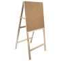 Мольберт напольный "Хлопушка", планшет 60x58 см, в собранном виде 58x120x5 см, BRAUBERG ART DEBUT, 192336 - Мольберты