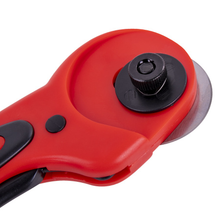 Нож раскройный роликовый 45 мм BRAUBERG PROFESSIONAL, 4 лезвия в комплекте, резиновые вставки, 238088 - Ножи специальные