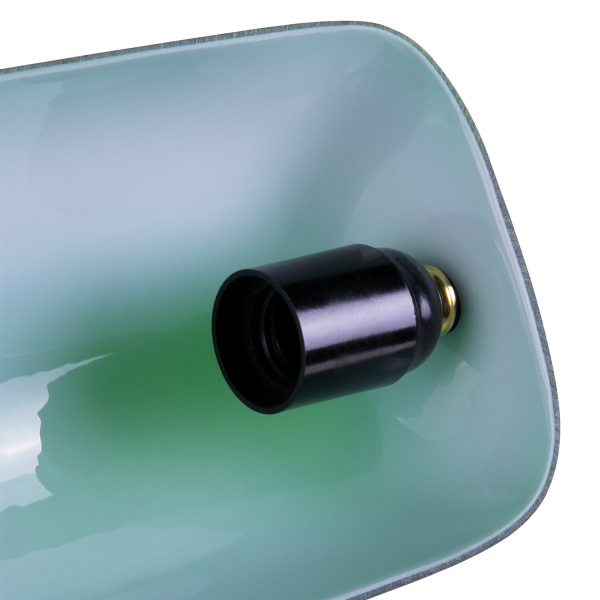 Светильник настольный из мрамора GALANT, основание - зеленый мрамор с золотистой отделкой, 231488 - Настольные наборы и аксессуары из мрамора