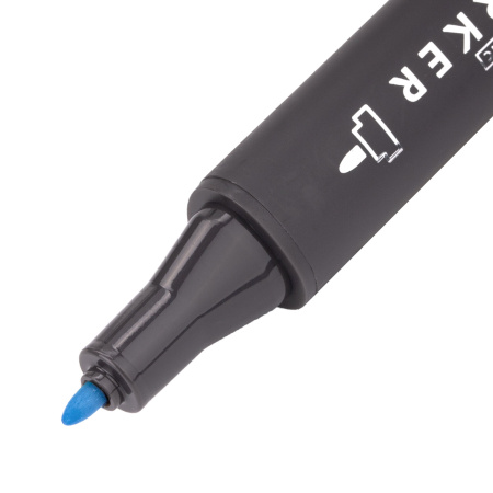 Маркер для скетчинга двусторонний 1 мм - 6 мм BRAUBERG ART CLASSIC, ПАСТЕЛЬНЫЙ ГОЛУБОЙ (B203), 151835 - Скетчмаркеры поштучно