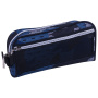 Пенал-косметичка BRAUBERG с ручкой, карман из сетки, полиэстер, "Storm", 20х6х9 см, 229275 - Пеналы мягкие