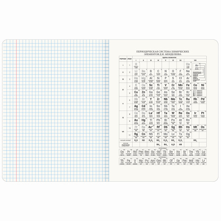 Тетрадь предметная "PASTEL" 48 л., SoftTouch, фольга, ХИМИЯ, клетка, BRAUBERG, 404320 - Тетради предметные