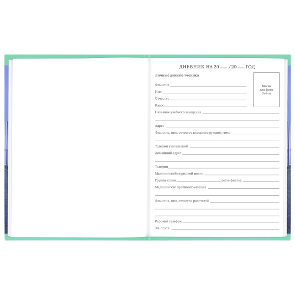 Дневник 1-11 класс 48 л., твердый, BRAUBERG, выборочный лак, с подсказом, "Крутой байк", 106604 - Дневники для младших классов