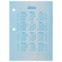Календарь настольный перекидной 2024 г., 160 л., блок офсет, 1 краска, 4 сезона, STAFF, "СИМВОЛИКА", 115253 - Календари настольные