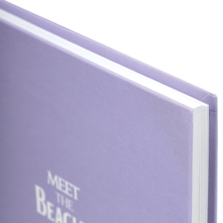 Блокнот А5 (134х206 мм), 80 л., твёрдый, клетка, выборочный лак, STAFF, "Beagles", 114424 - Блокноты в книжном переплете