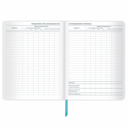 Дневник 1-11 класс 48 л., кожзам (гибкая), термотиснение, фольга, BRAUBERG, "Авокадо", 106167 - Дневники универсальные