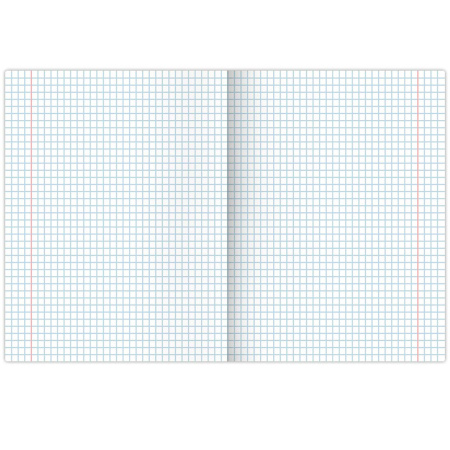 Тетрадь А5, 96 л., BRAUBERG, скоба, клетка, глянцевая ламинация, "Color Stripes", 404430 - Тетради более 60 листов
