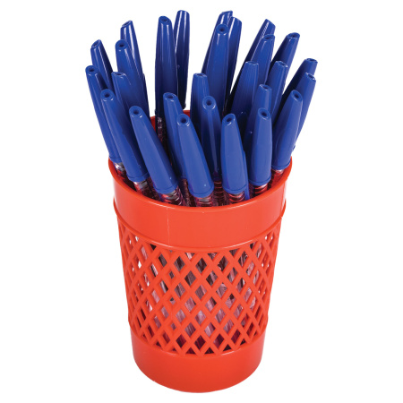 Подставка-органайзер (стакан для ручек) STAFF Basic, ассорти, 237950, 68 - Подставки канцелярские без наполнения