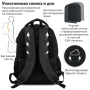 Рюкзак BRAUBERG URBAN универсальный с отделением для ноутбука, USB-порт, "Kinetic", черный, 46х31х18 см, 270798 - Рюкзаки с отделением для ноутбука