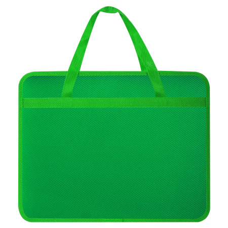 Папка на молнии с ручками BRAUBERG А4, 1 отделение, пластик, 80 мм, "KING REX", 271466 - Папки-сумки с ручками